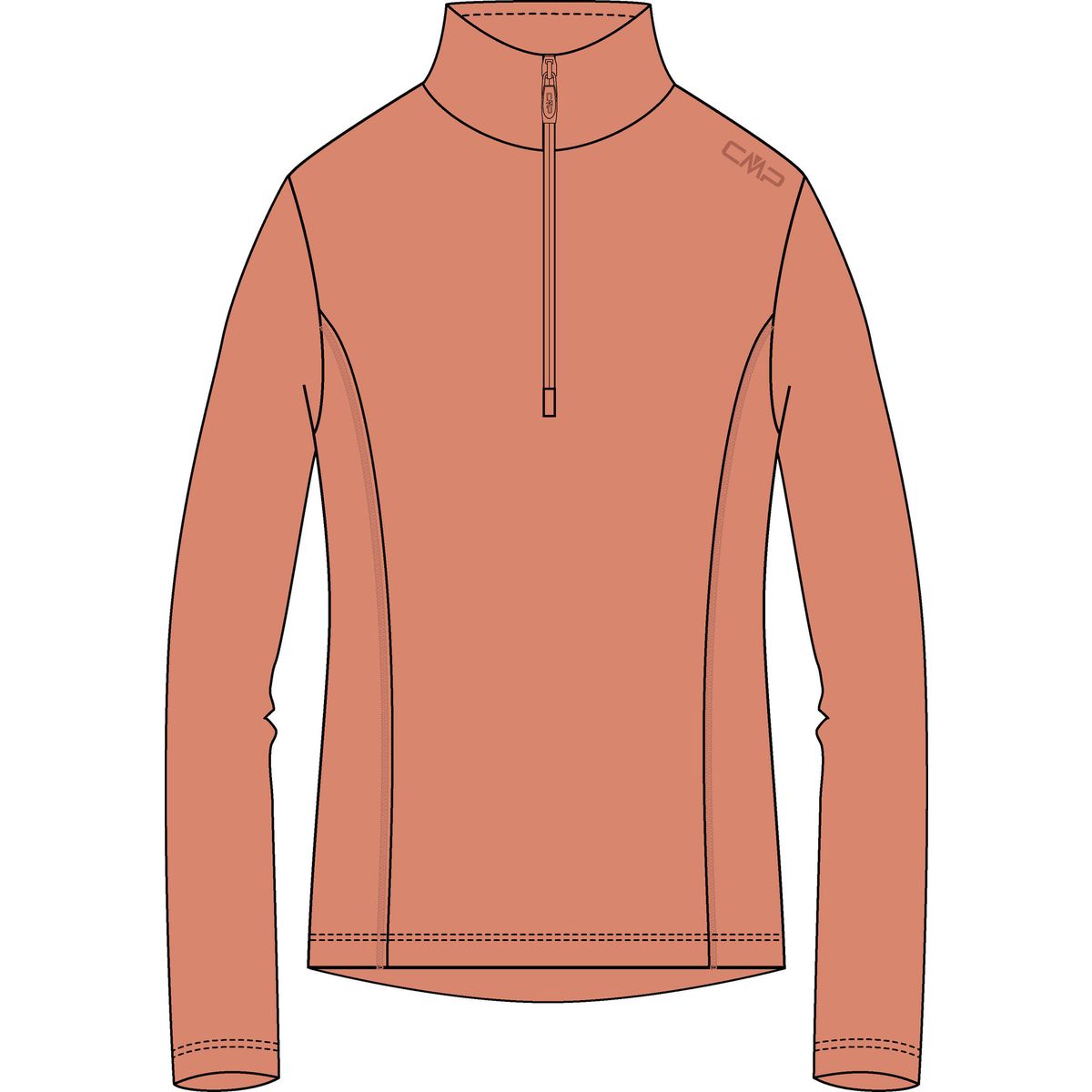 CMP Woman Sweat marigold (C487) 40 35E0626-C487-40