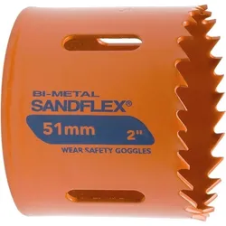 Bahco, Lochsäge, Sandflex Bimetall-Lochsäge für Metall/Holzplatten/Kunststoff 152 mm - Kartonverpackung (152 mm)