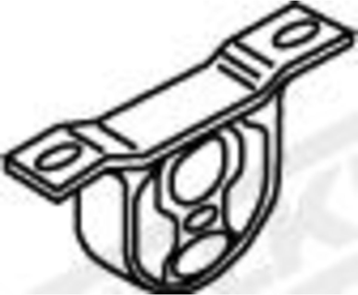 Halter, Abgasanlage WALKER 82921