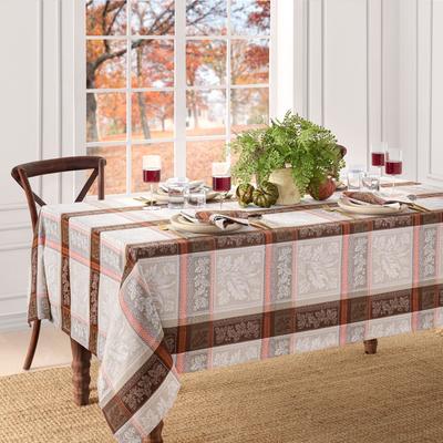 Threadmade Windswept Harvest Jacquard Tablecloth