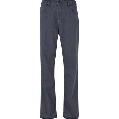 Bequeme Jeans DEF "DEF Herren DEF Straight Loose Fit Denim", Herren, Gr. 30, Normalgrößen, grau (grau washed), 100% Baumwolle, unifarben, Jeans