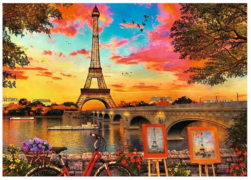 Ravensburger Puzzle 1000 pcs : Les quais de Seine