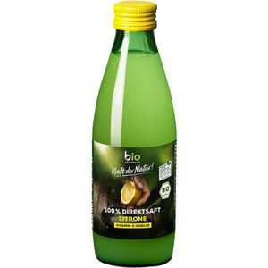 BioZentrale Zitronensaft Direktsaft, BIO, 100% Fruchtgehalt, 250 ml