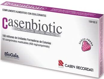 CASEN biotic sabor fresa 10comp