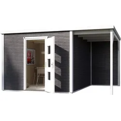 Weka Designhaus 413 A 400x300cm Gr.2 anthrazit
