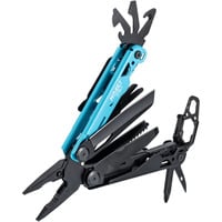Multitool 13-in-1 blau/schwarz, in Gürteltasche