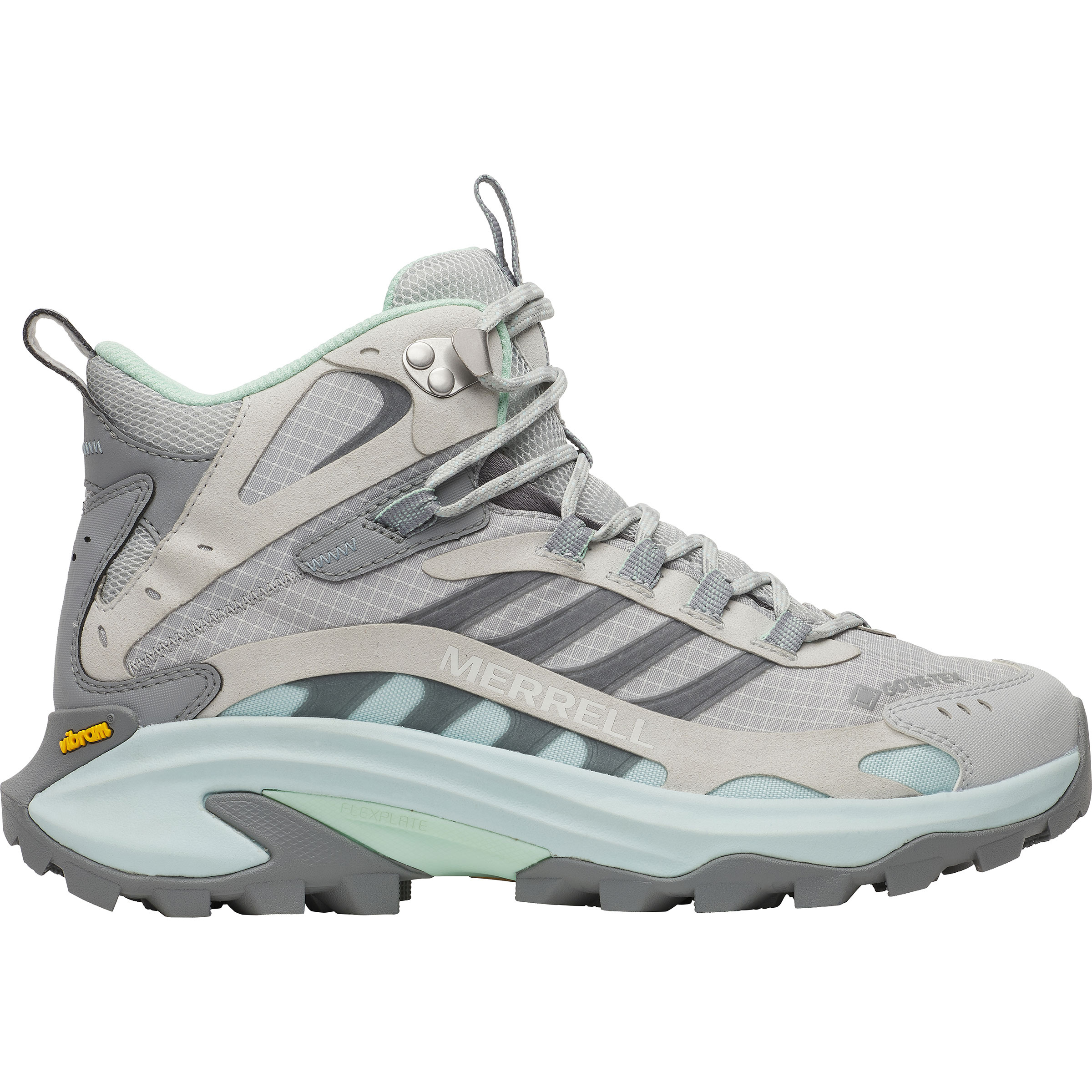 Merrell Moab Speed 2 Mid GTX Damen Wanderschuhe grau Größe 37 Trekking Wasserdicht