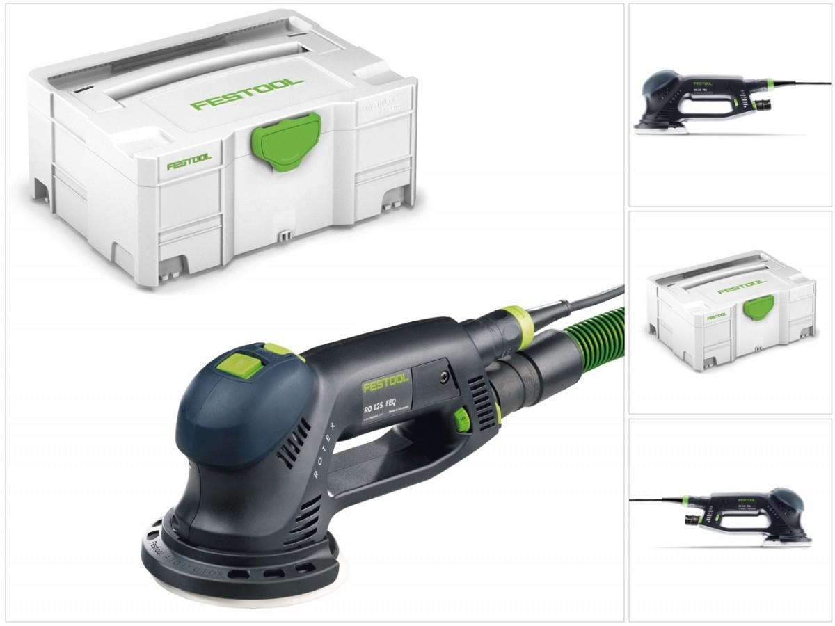 Festool RO 125 Plus ROTEX excenterschuurmachine 500W met 3,6mm slag in Systainer