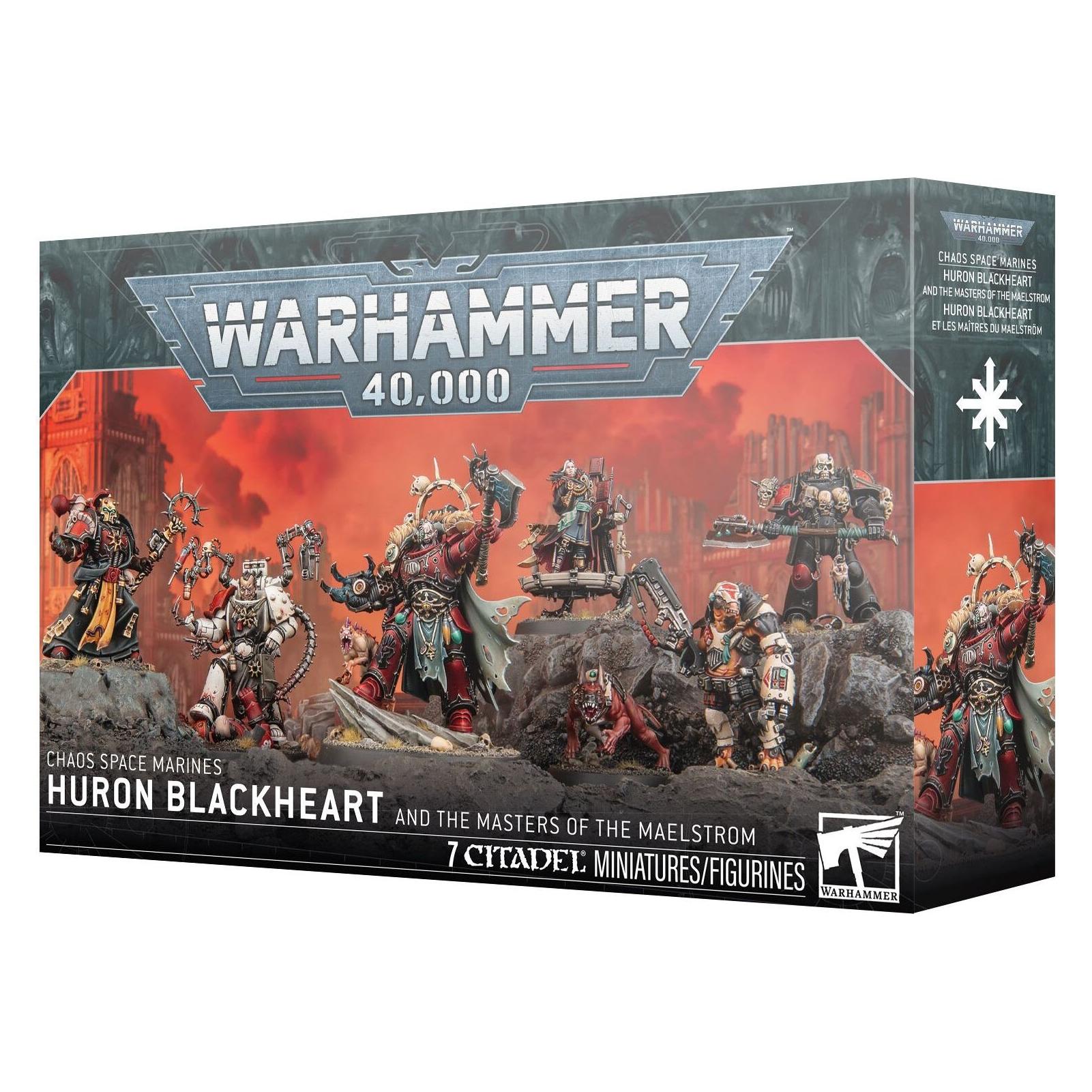 Games Workshop Warhammer 40k - Huron Sombre Coeur et les Maitres du Maelstrom (Kunststoff) (43-110)