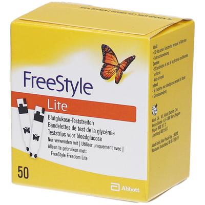 Freestyle Lite Teststreifen ohne Codieren 50 St