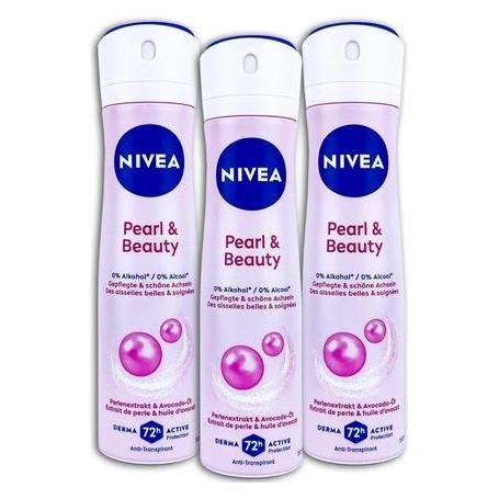 Nivea Pearl & Beauty Anti-Transpirant (Spray, 150 ml) (83731)
