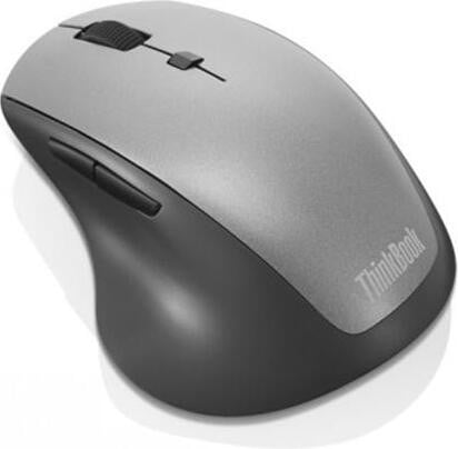 Lenovo 4Y50V81591 Draadloze Optische Muis voor Rechtshandigen, 2400 DPI, Zwart/Grijs