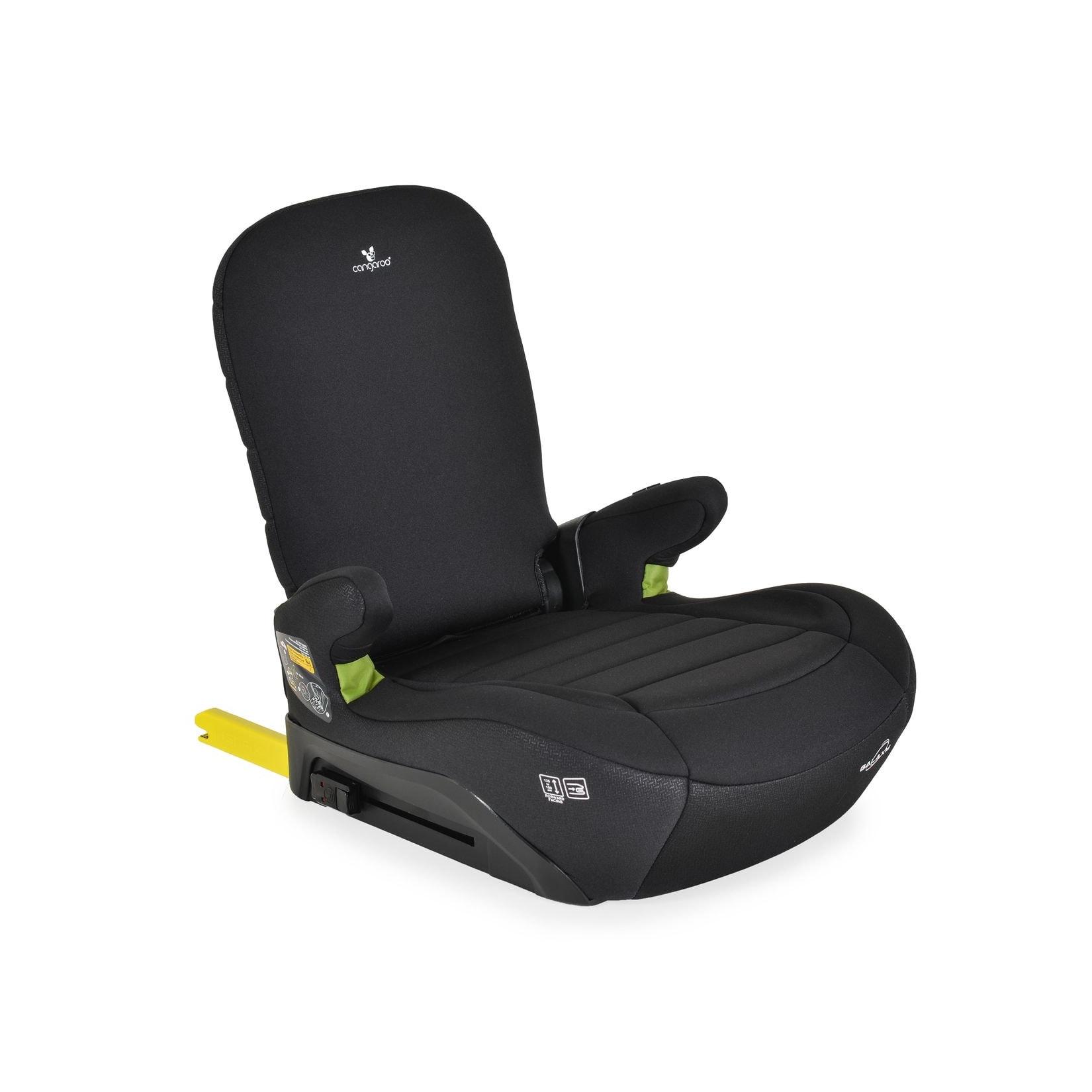 Cangaroo Kindersitz Galaxy i-Size (125-150cm) Gruppe 3, Isofix, Rückenlehne schwarz