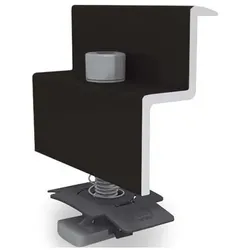 K2 Systems Modulendklemmen M EC SET black 34-36 StS PU=200