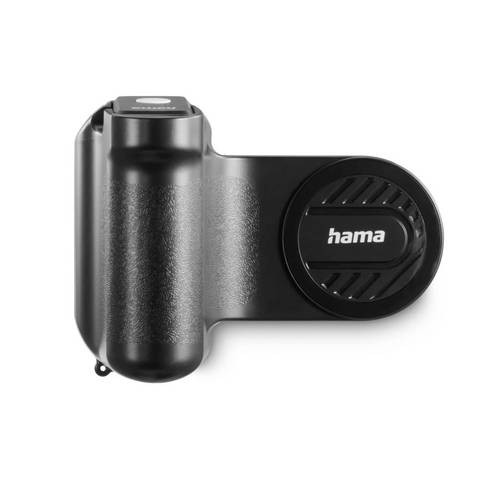 Hama 00004673 Kameragriff "MagGrip" für Handy, Haltegriff magnetisch, Fernauslöser, 1/4"