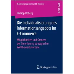 Die Individualisierung des Informationsangebots im E-Commerce, Fachbücher von Philipp Hoberg