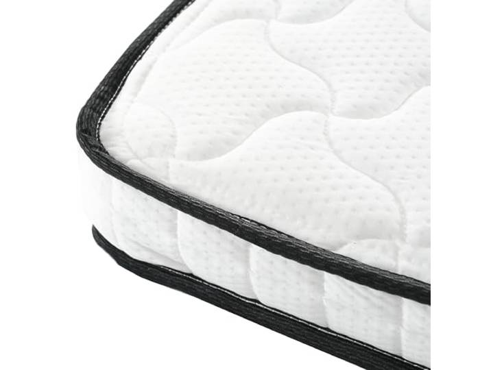 Merax Federkernmatratze 90x190 cm, H3 Härtegrad, 10 cm dick, ergonomische Module, Lendenwirbelentlastung, gerollt, atmungsaktiv, komfortable Schlafunterlage für alle Schlafpositionen