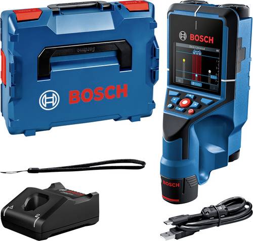 Bosch Professional Ortungsgerät D-Tect 200 C 0601081601 Ortungstiefe (max.) 200 mm Geeignet für eisenhaltiges Metall, Holz, Kunststoff, nicht eise