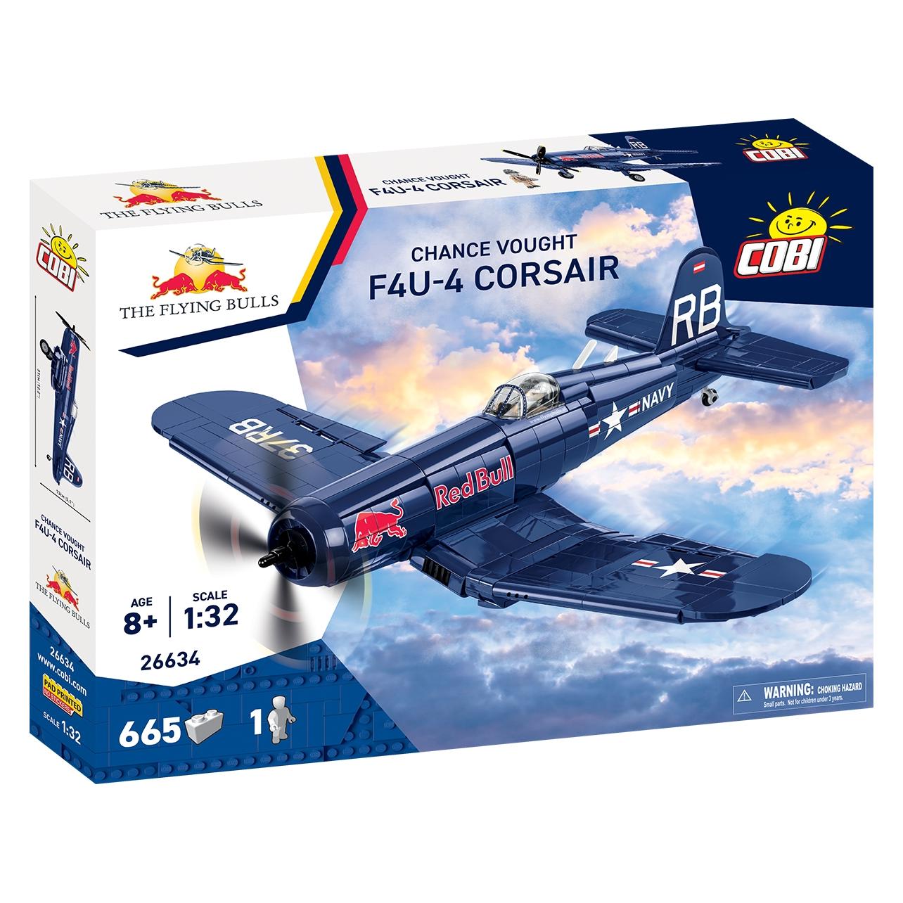 Cobi 641 PCS FLYING BULLS /26634/ VOUGHT F4U CORSAIR (COBI-26634)