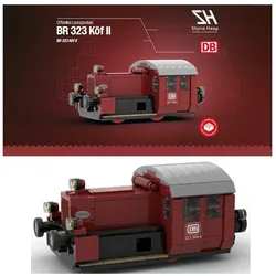 Stone Heap - DB Köf II Diesel Rangierlok BR 323 (406 Teile)