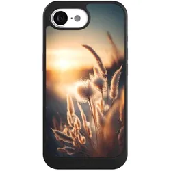 Nivocase Hülle für Apple iPhone 17e Handyhülle NIVOcore Case Schwarz Natur Sonne Pampasgras (Apple iPhone 17e), Smartphone Hülle, Schwarz