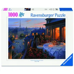 Ravensburger Puzzle  -  Abendessen über Paris 1000 Teile