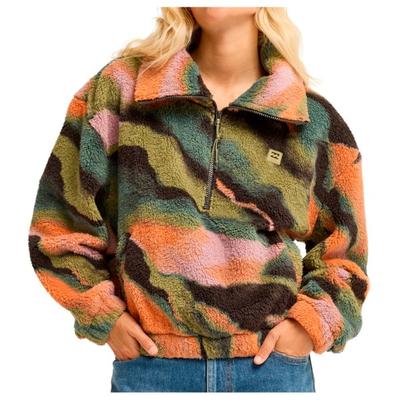 Billabong - Women's Barra Half Zip - Fleecepullover Gr XS bunt