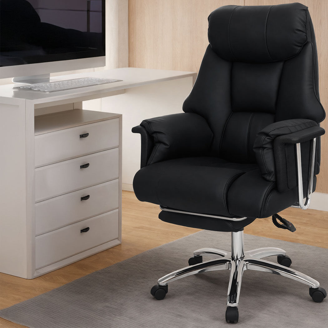 Marlow Home Co. Office Chair Black 128.5cm H X 86cm W X 77cm D