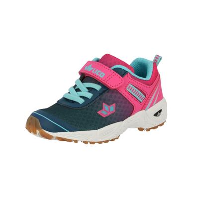 Trainingsschuh LICO "Sportschuh Barney VS", Kinder, Gr. 35, Textil, blau, Synthetik, Schuhe