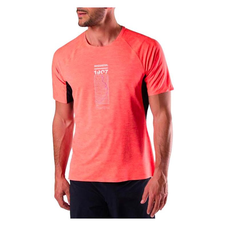 Rossignol Koszulka mÄska M Sapa Ultra Tee czerwona - M (M) (727611)