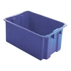 LA-KA-PE Drehstapelbehälter 60L 650x450x280mm blau