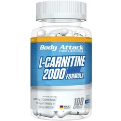 Body Attack - L-Carnitin Caps 2000 - 100 Kapseln