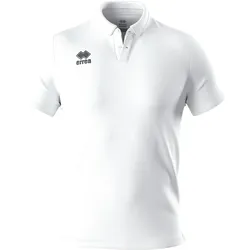 Errea, Unisex, Sportshirt, Polo Alex S/S Ad (S), Weiss