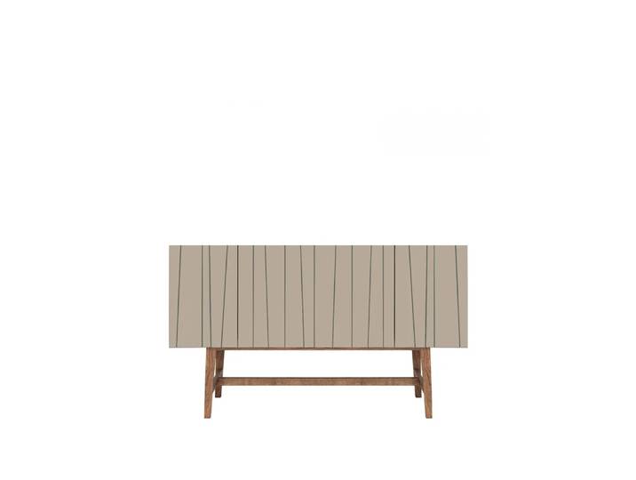 Asplund Vass 60 180 Sideboard Dark sand, dark smoked oak p6 Gestell