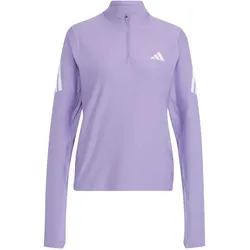 Adidas, Damen, Sportshirt, Women's ADI365 Running Iconic Half Zip (S), Violett