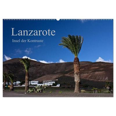 Lanzarote (Wandkalender 2027 DIN A2 quer), CALVENDO Monatskalender