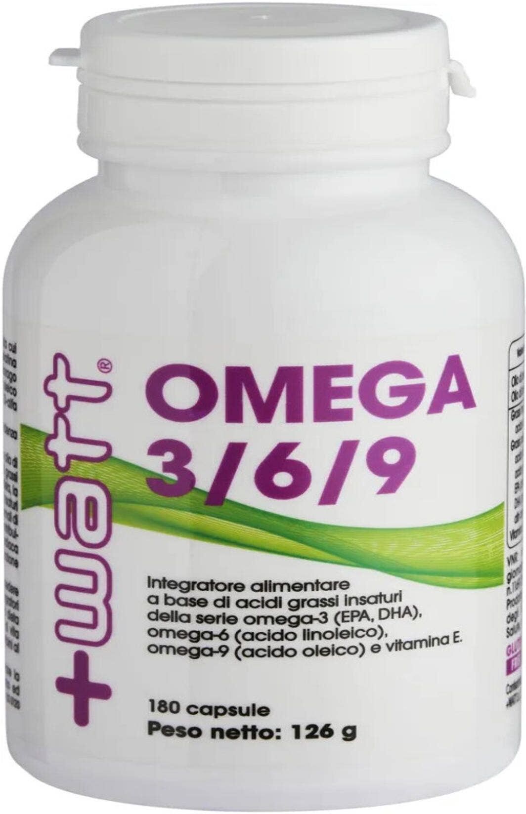 +WATT Omega 3/6/9 180 Capsule 