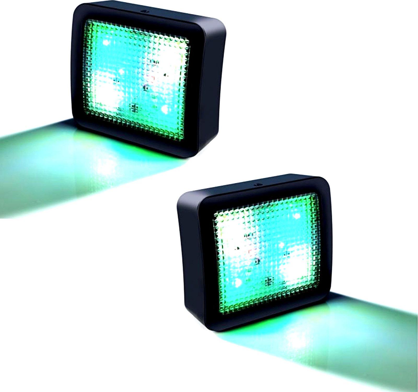 Eaxus 2-delige set TV-simulator voor inbraakpreventie met LED-verlichting
