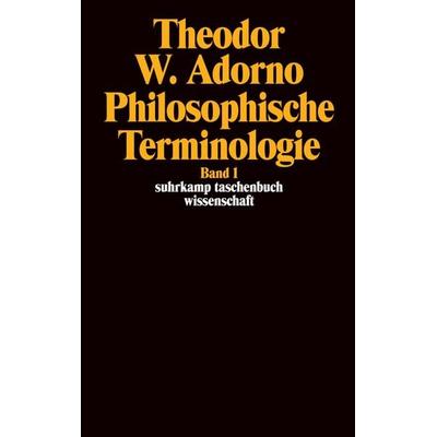 Philosophische Terminologie, Taschenbuch von Theodor W. Adorno, Suhrkamp, 978-3-518-27623-5