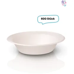 Salatboxen Salatschalen G2 400 ml aus Bagasse 600 Stück, to go, take away, biologisch abbaubar, umweltfreundlich