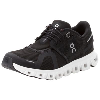 Sneaker ON RUNNING "ON RUNNING CLOUD 6", Damen, Gr. 37,5, schwarz-weiß (schwarz, weiß), Synthetik, Schuhe Sneaker, Topseller