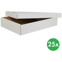 Karton, 580 x 380 x 100 mm, 25 Stk., braun