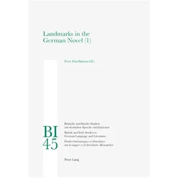 Landmarks in the German Novel, Fachbücher von Peter Hutchinson