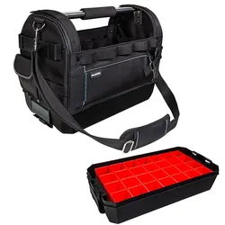 Sortimo ProClick Werkzeugtrage Tool Bag PC-TBA-M Schwarz + Tray/Insetboxen A3