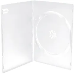 MediaRange Zubehör CD-/DVD-Rohlinge DVD-Hülle 1 Disks Transparent