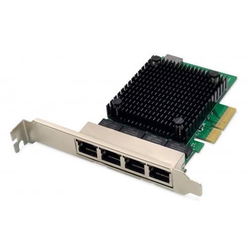 Digitus RJ45 4-port RTL8125B Server NIC
