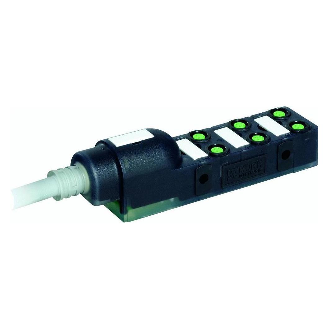 Murr Elektronik 8000-86010-3500300 Sensor/Aktorbox aktiv M8-Verteiler mit Kunststoffgewinde 1St. (8000-86010-3500300)