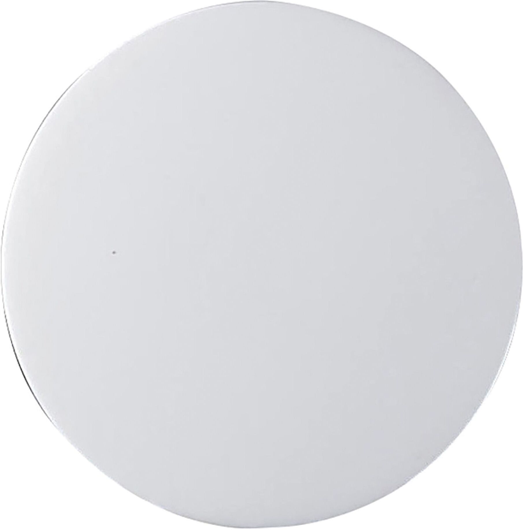Tecnomat BORCHIA TROPPO PIENO PER LAVABO IN OTTONE  DIAMETRO 24 MM BIANCO OPACO