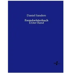 Fremdwörterbuch, Sprachbücher von Daniel Sanders