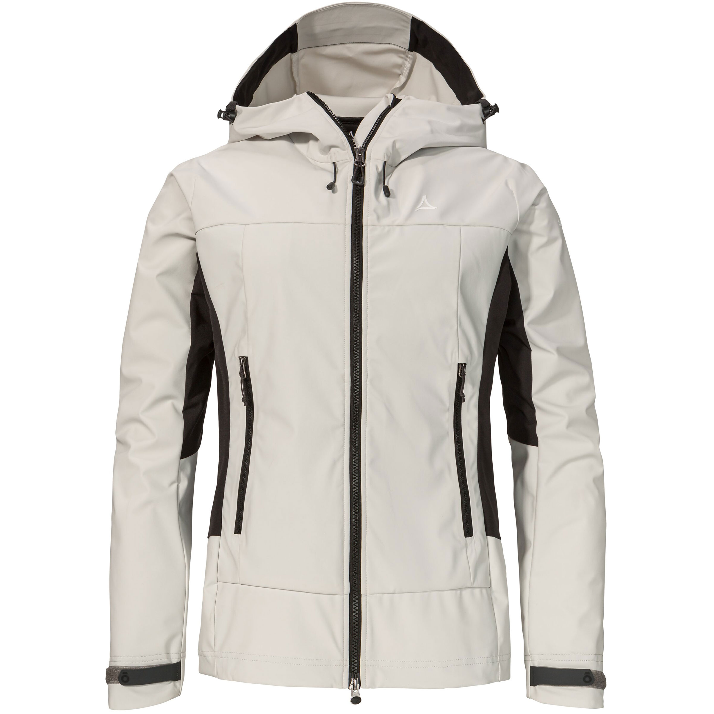 Schöffel Style Blaueis Damen Softshelljacke grau Größe XS Camping Wasserabweisend Wasserabweisend